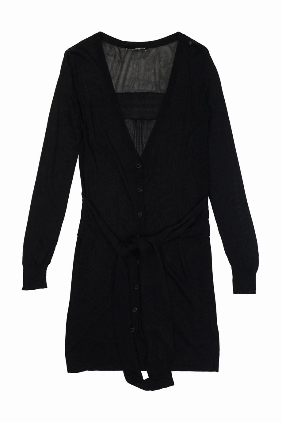 [WW31316] Dolce & Gabbana | Knitwear Lattice Ventilation Weave