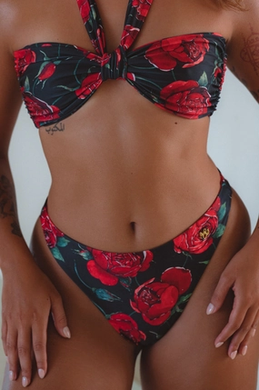 Chic Appeal Palmeria High Waist Bikini Bottoms