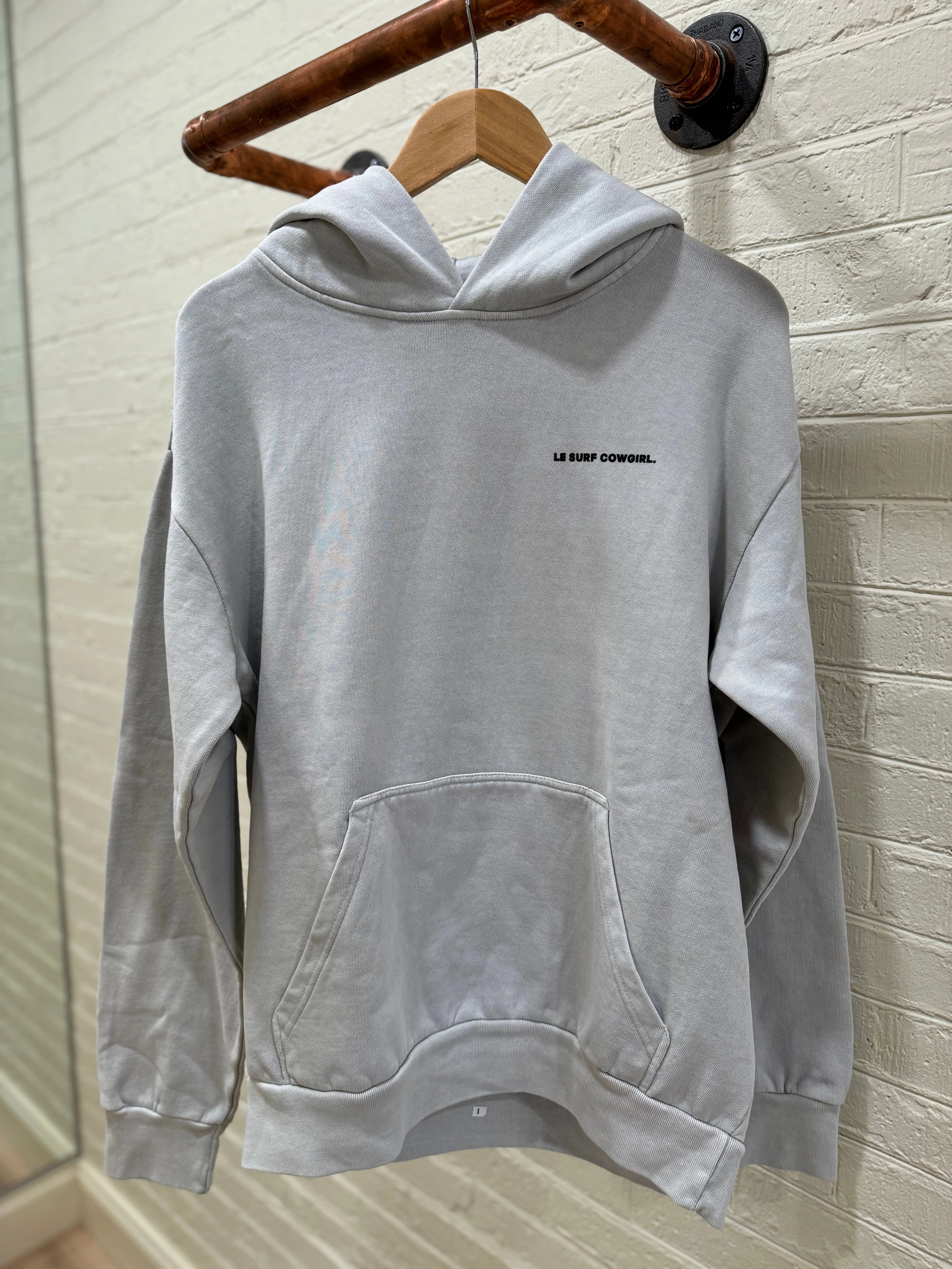 Le Surf Cowgirl Hoodie Comfortable fit Hypoallergenic Fiber