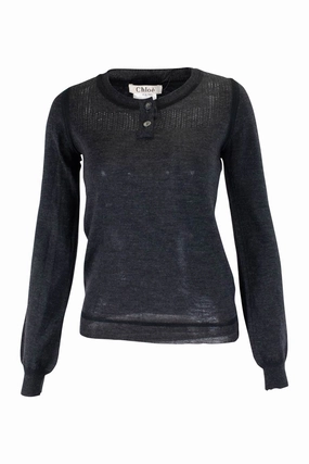 Eco Conscious Manufacturing Elastic hemline [WW18466] Chlo?? | Knitwear