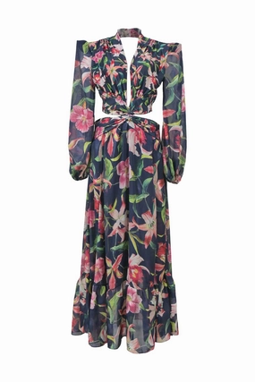 Subtle Look [WW42146] PatBO | Midi Dress