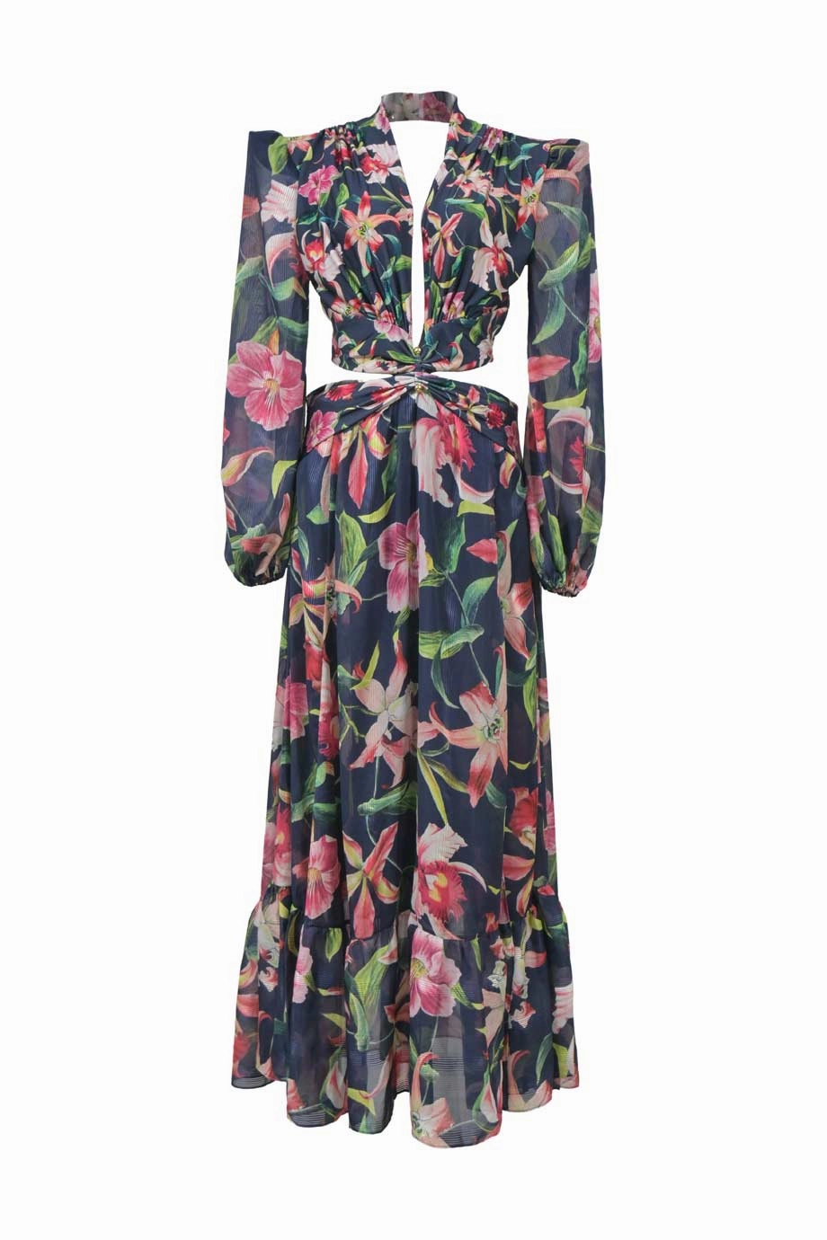 Subtle Look [WW42146] PatBO | Midi Dress