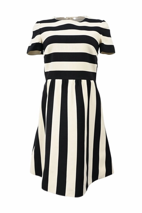 [WW46428] Valentino Garavani | Knee Length Dress Chic Layered Wear