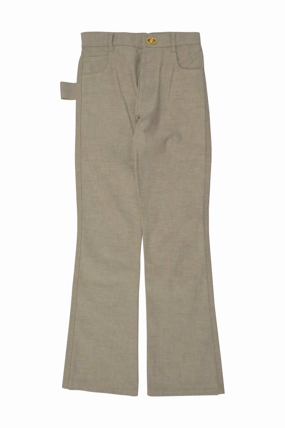Anti Pilling Surface Basic Utility [WW37443] Bottega Veneta | Wide Leg Pants