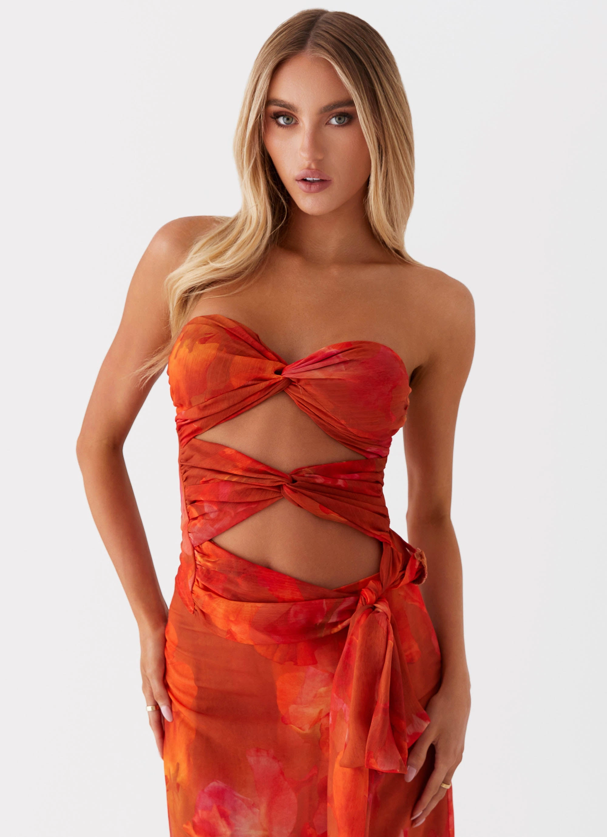 Sunlight Cascade Top - Amber QuickPackFoldableDesign