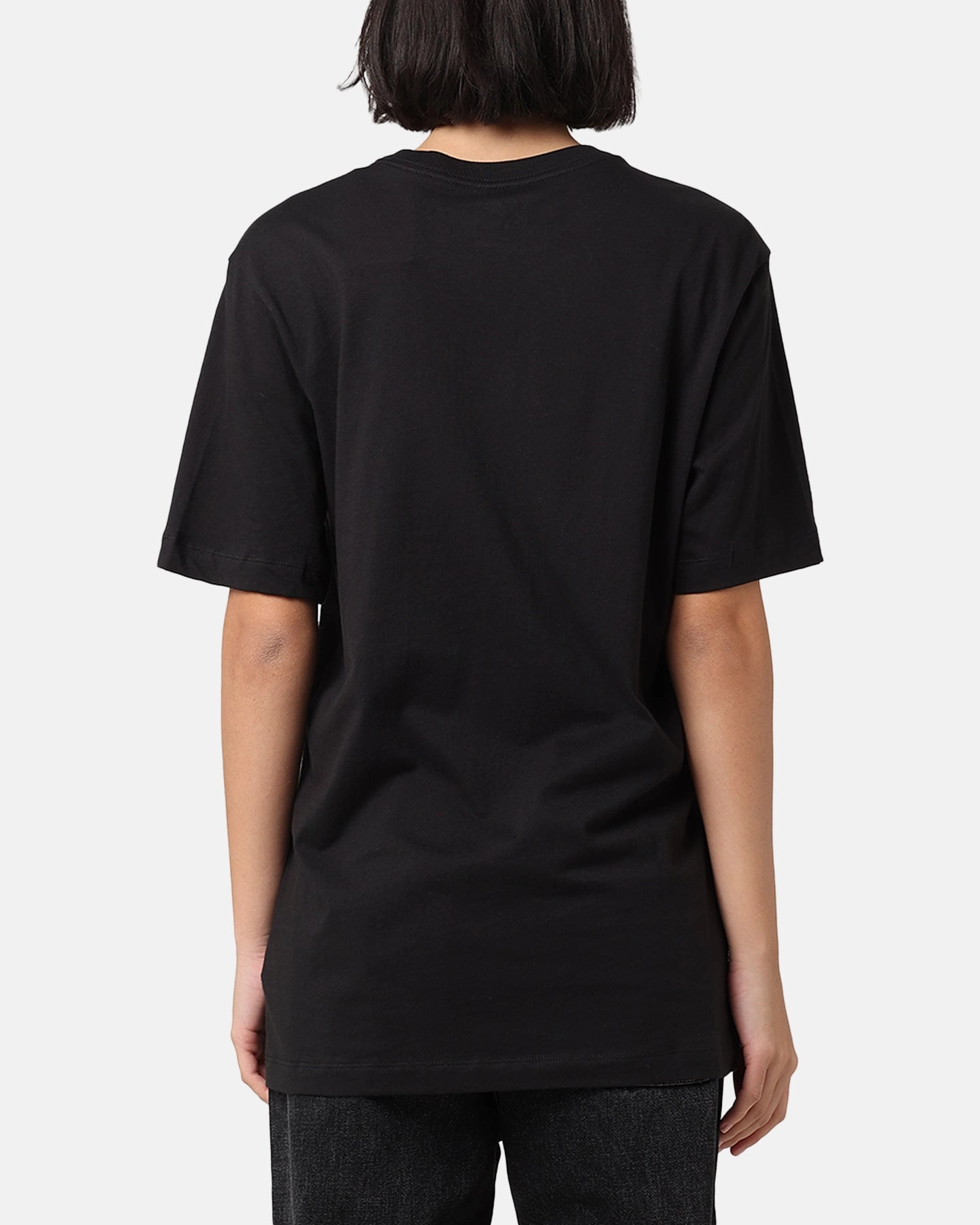 Non Chafing Edges UltraLightweight Nike Sportswear Club T-Shirt Black/White