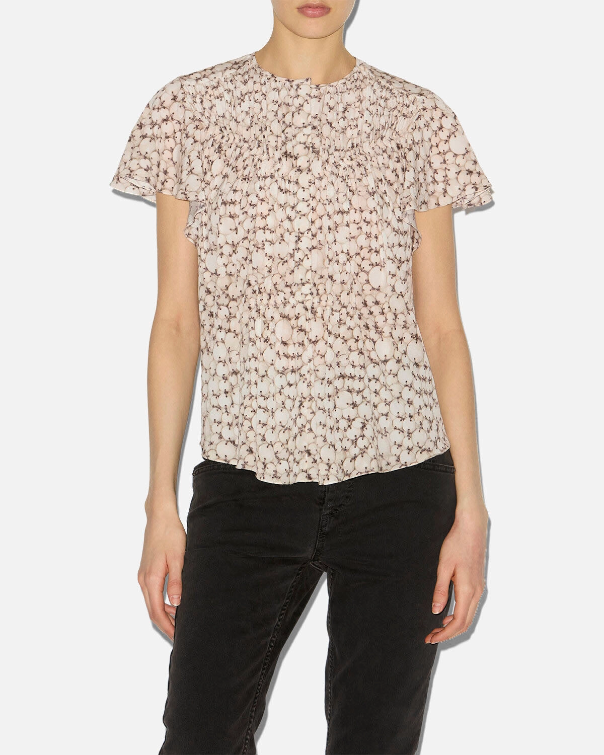 Warm Weather Wear Durable Buttons SYNDA TOP