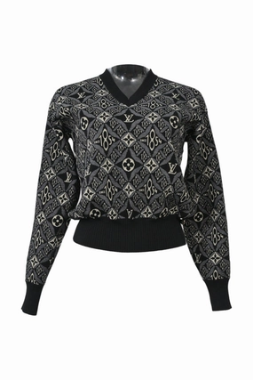 [WW35064] Louis Vuitton | Knitwear Organic Cotton Yarn Brushed Inner Lining