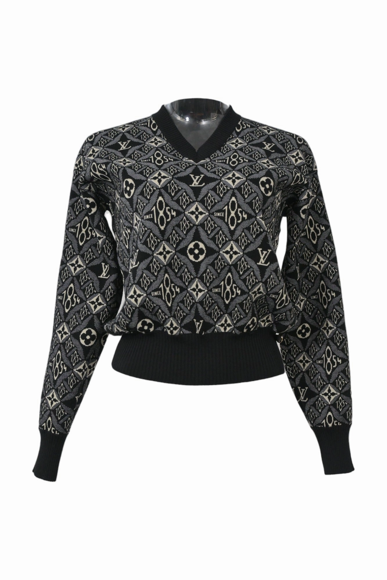 [WW35064] Louis Vuitton | Knitwear Organic Cotton Yarn Brushed Inner Lining