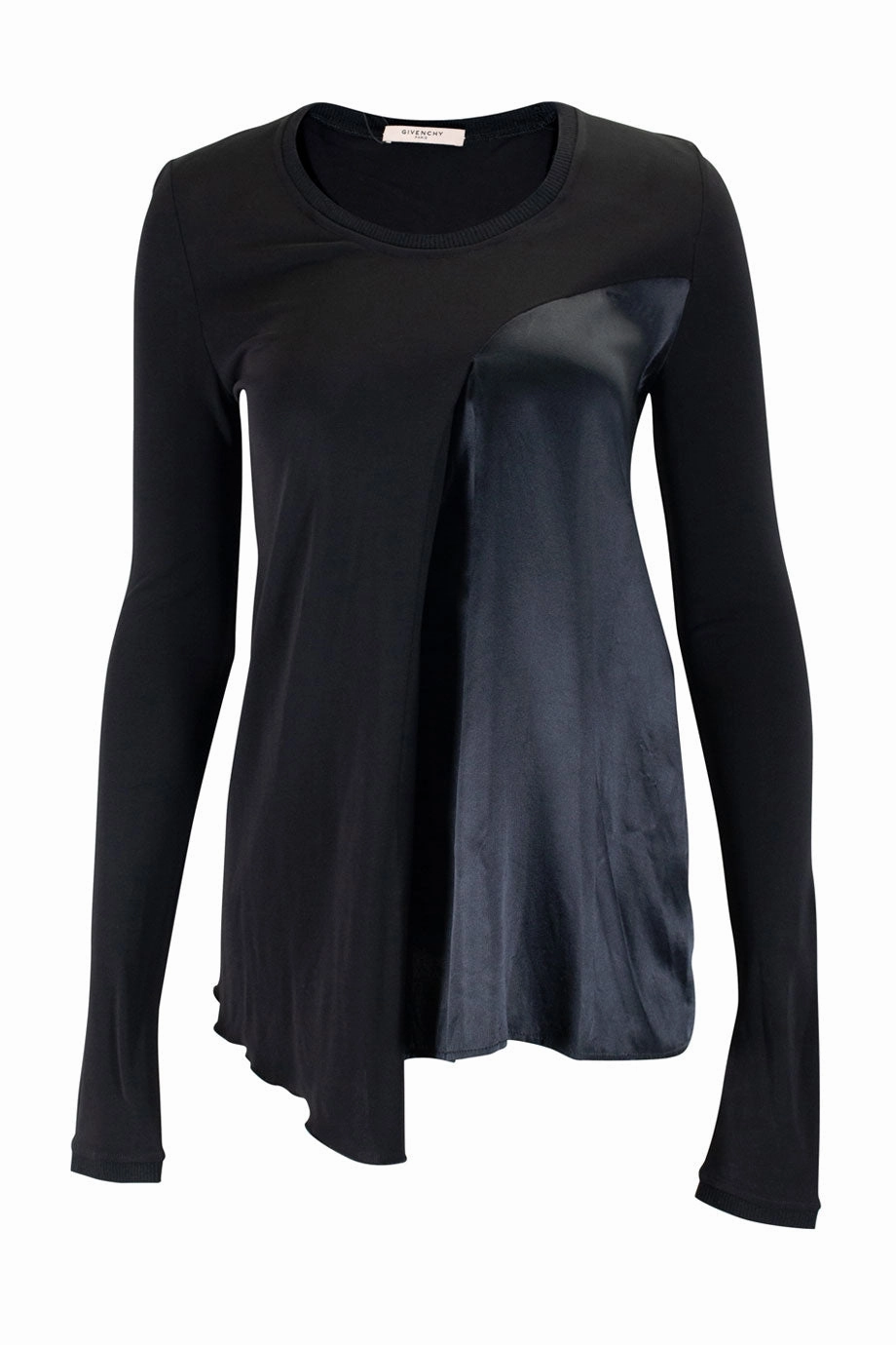 [WW14314] Givenchy | Long sleeve top Rolled Hem Finish LowMaintenance Fabric