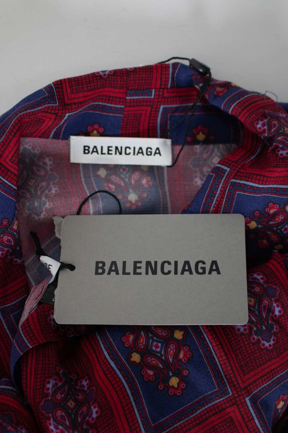 [WW15069] Balenciaga | Sleeveless Top Oversized Silhouette Hidden Zipper Closure