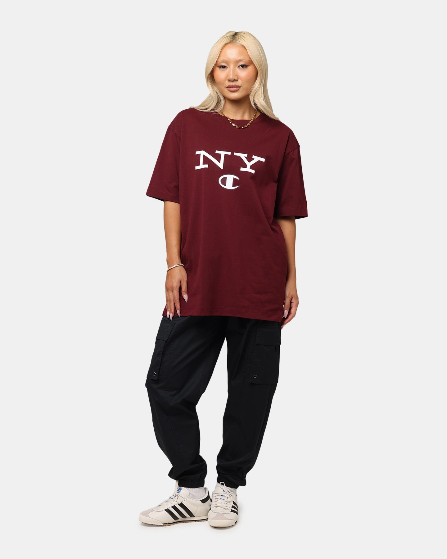 Champion Rochester Graphic T-Shirt Red Compression Gradient