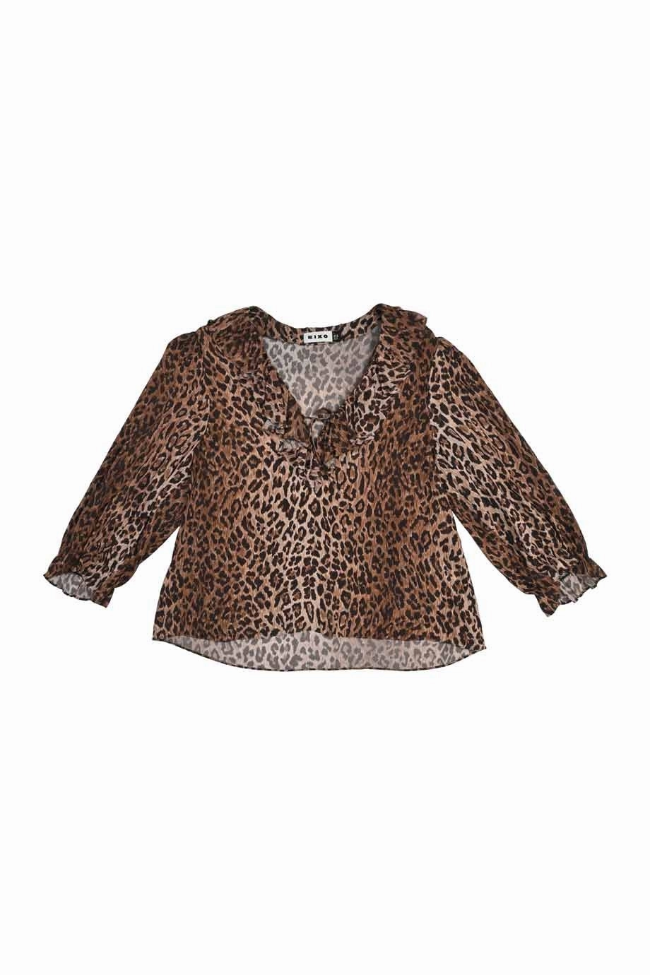 [WW32819] Rixo | Short sleeve top AntiOdorTreatment