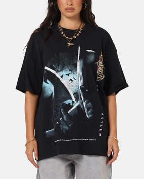 Formal Tank WrinkleResistant Fabric 73 Studio X DC Batman Arkham Asylum Vintage T-Shirt Black Acidwash