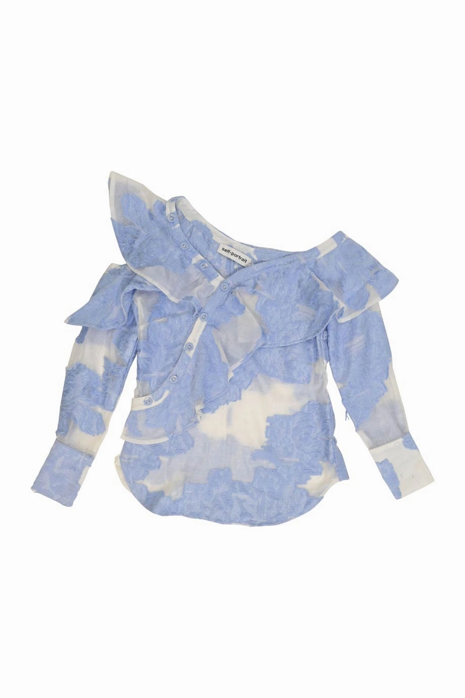 [WW40918] Self-Portrait | Long sleeve top Button Down Collar