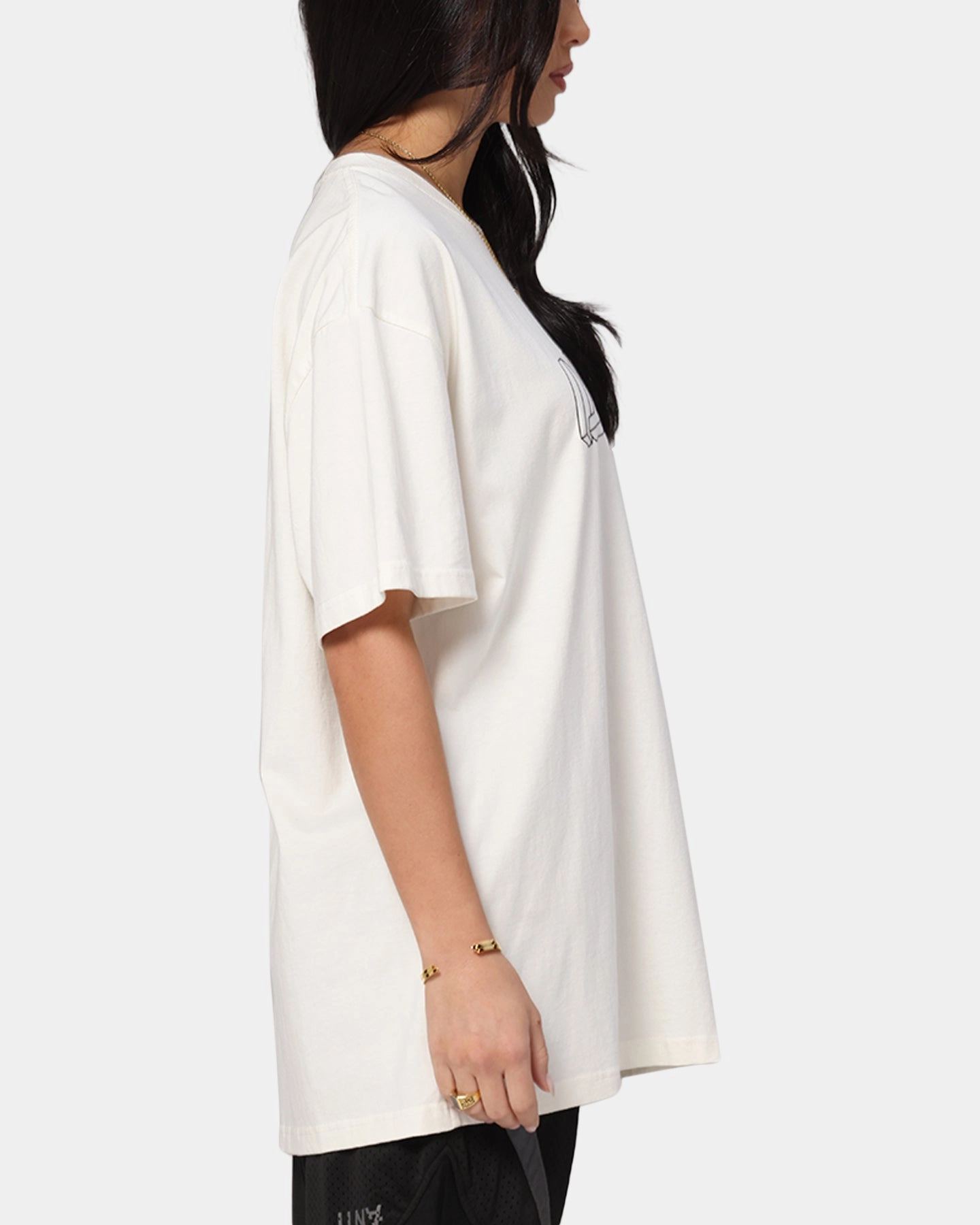 Water resistant coating The Anti Order Dimension Boxy T-Shirt Off White