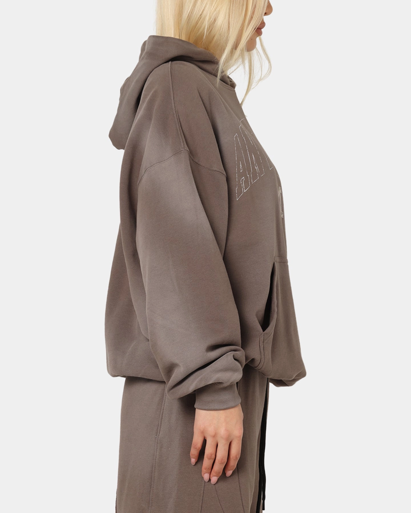TaglessComfort The Anti Order Post Season Boxy Hoodie Sunfade Brown