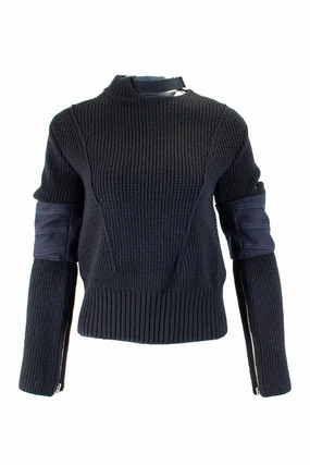 [WW16907] Sacai | Knitwear Flexible Seam Structure Temperature Regulating Lining