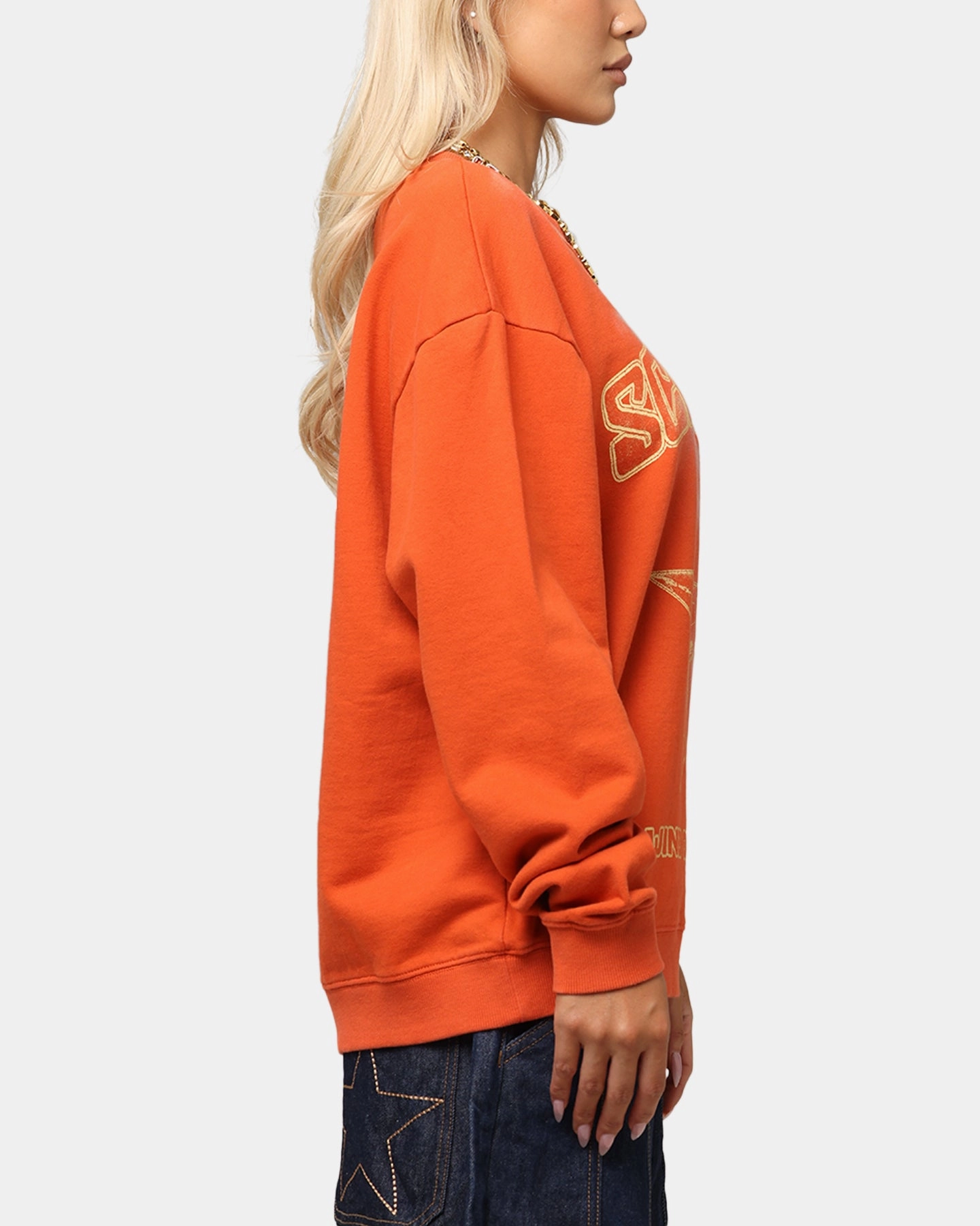 Scorpions Scropion Crewneck Red Denim Shirt