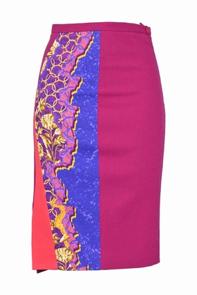 Abstract Motif [WW36915] Peter Pilotto | Midi Skirt