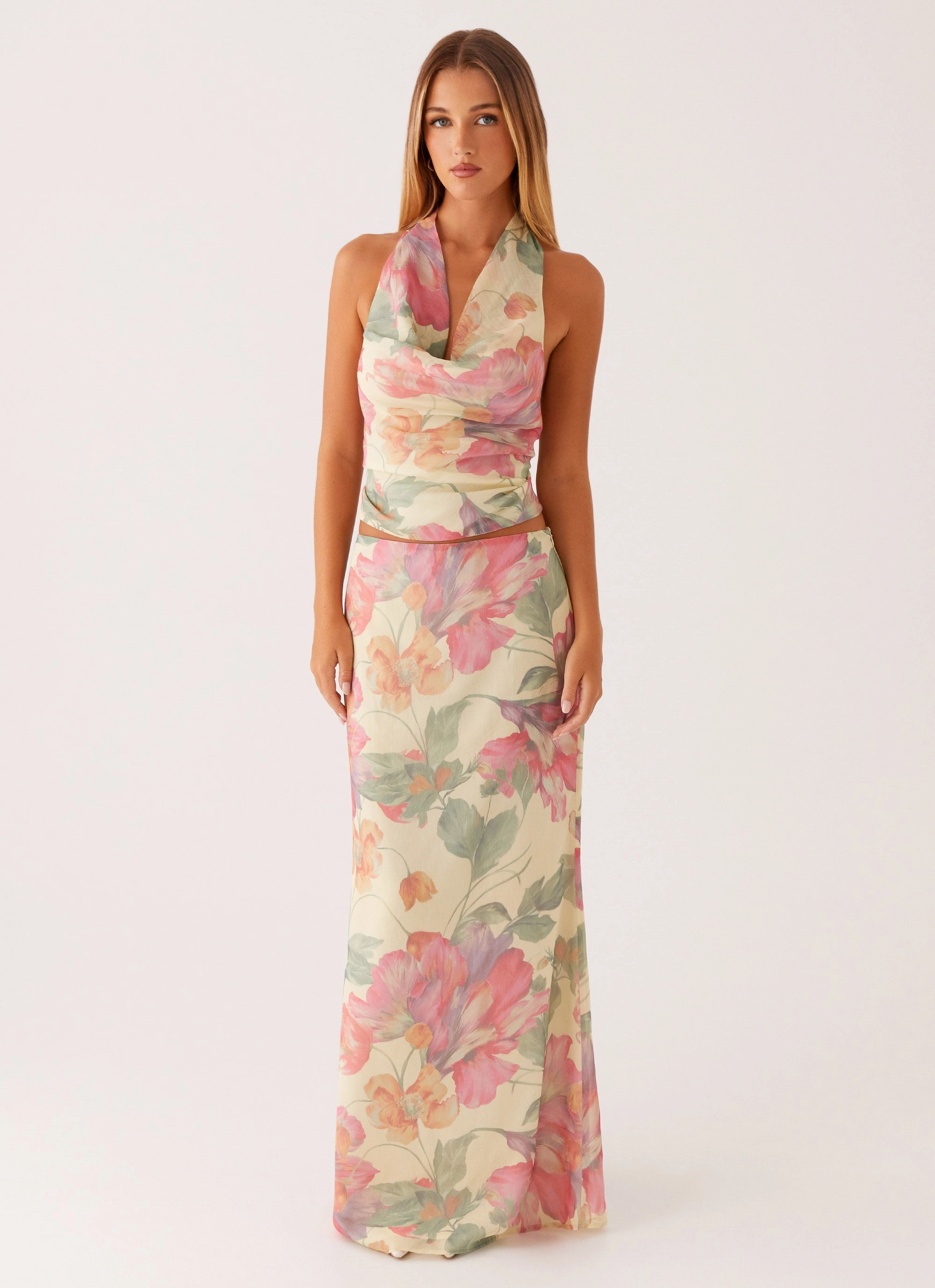 ZeroWaste Construction All-Purpose Wear Close Call Top - Yellow Peony