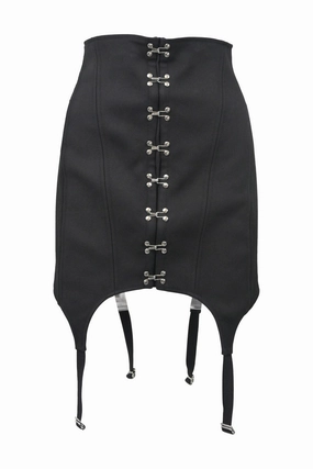 [WW38813] Dion Lee | Mini Skirt ribbed texture Refined Mood