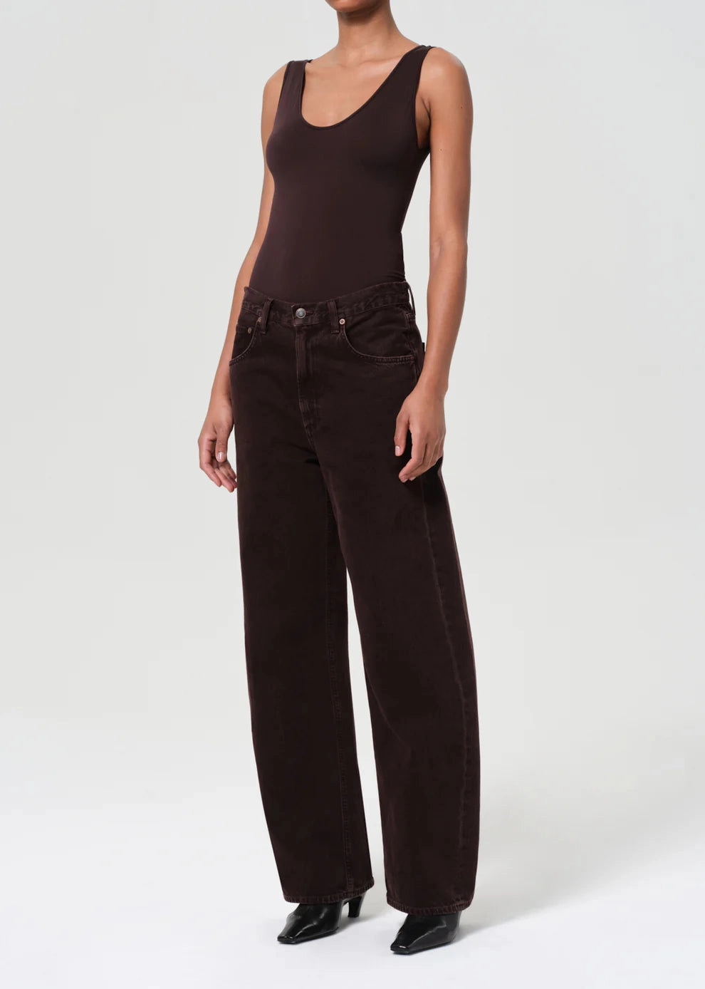 Tora Bodysuit in Chocolate AllClimateAdaptive