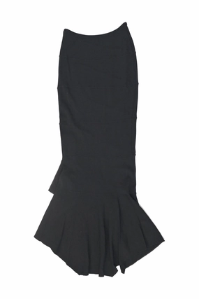 Elasticized Cuff [WW38844] Ala?a | Maxi Skirt