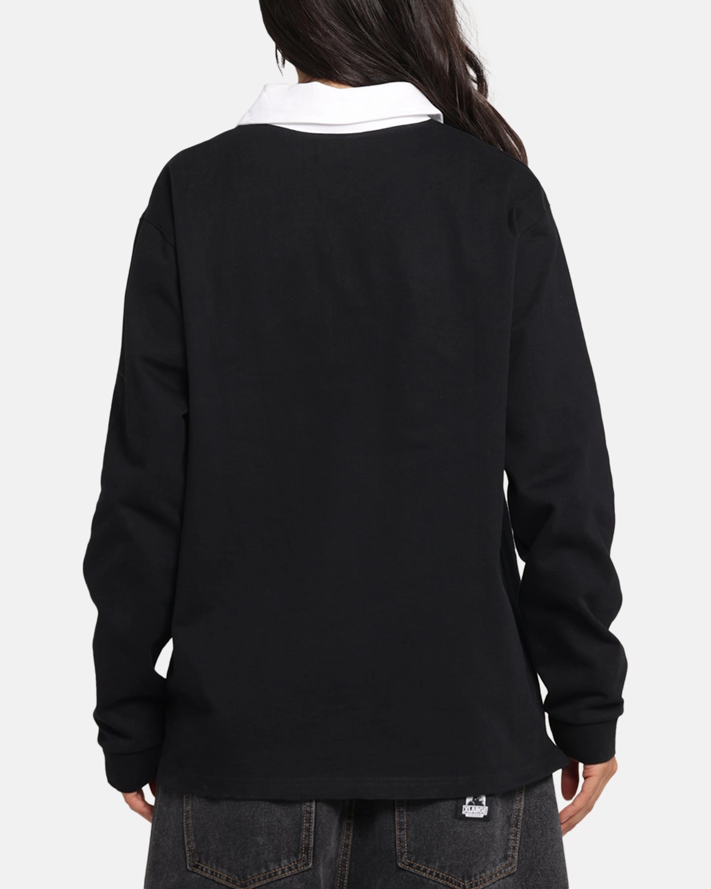 X-Large XL Wreath Rugby Jersey Black UVProtection Coating