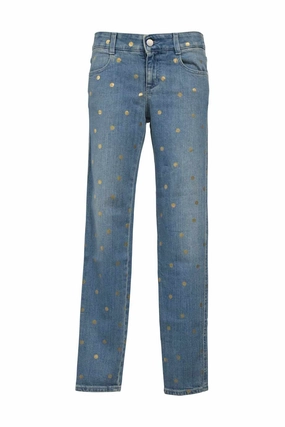 Flattering Design Body-Hugging Fit [WW43555] Stella McCartney | Denim Pants