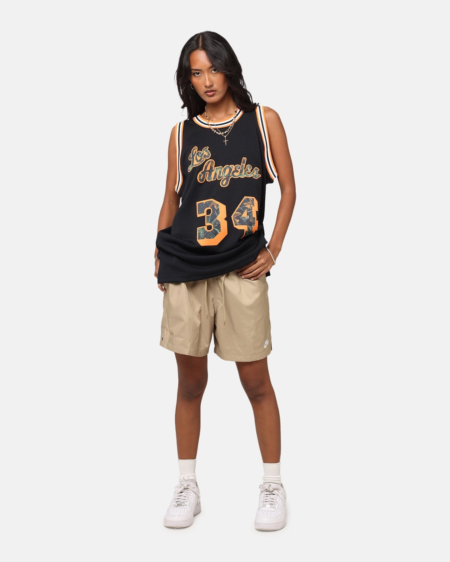 Mitchell & Ness Los Angeles Lakers Shaquille O'Neal 'Wilderness' 97 Swing Jersey Black MultiPocket