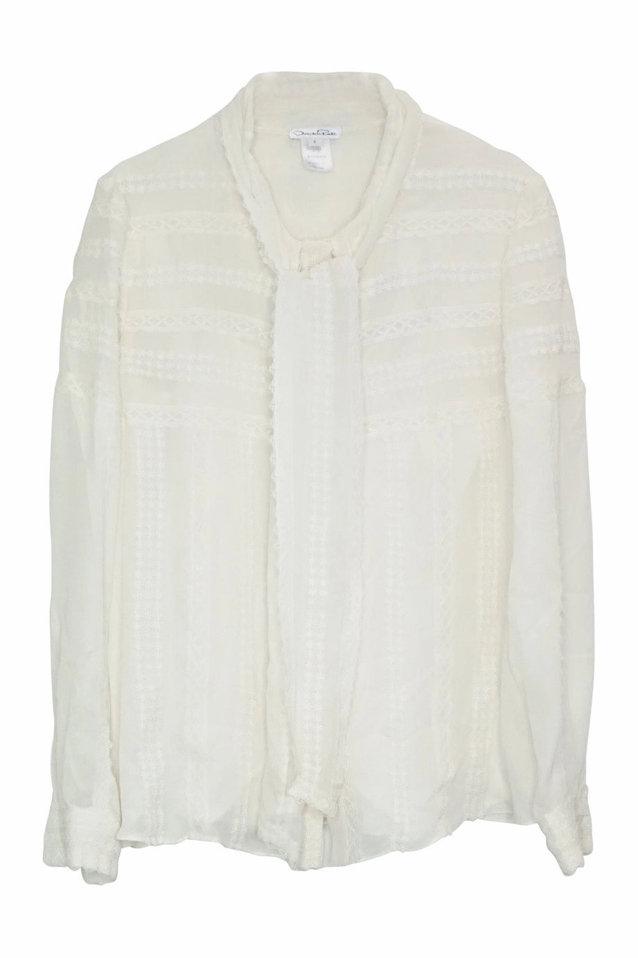 Micro Perforated Texture Soft Touch Fabric [WW22689] Oscar De La Renta | Shirt