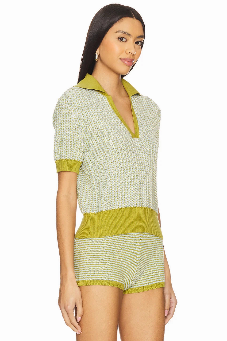 The Dixie Polo Raw Edge Finish Quick-Dry Fabric