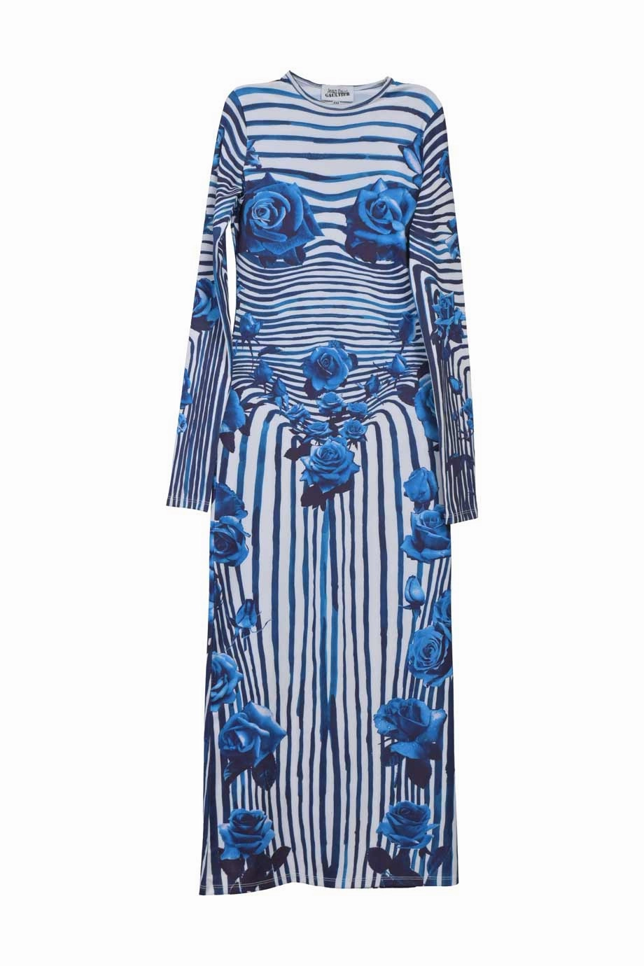 [WW42493] Jean Paul Gaultier | Midi Dress Cool Form Luxe Look