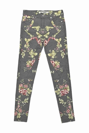 Stretchy Material Lightweight Wear [WW32378] McQ | Skinny Pants