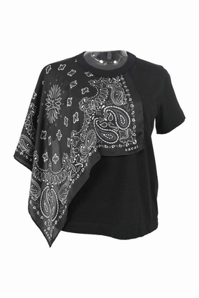 Flexible Shoulder Gusset Antimicrobial Finish [WW38842] Sacai | T-shirt