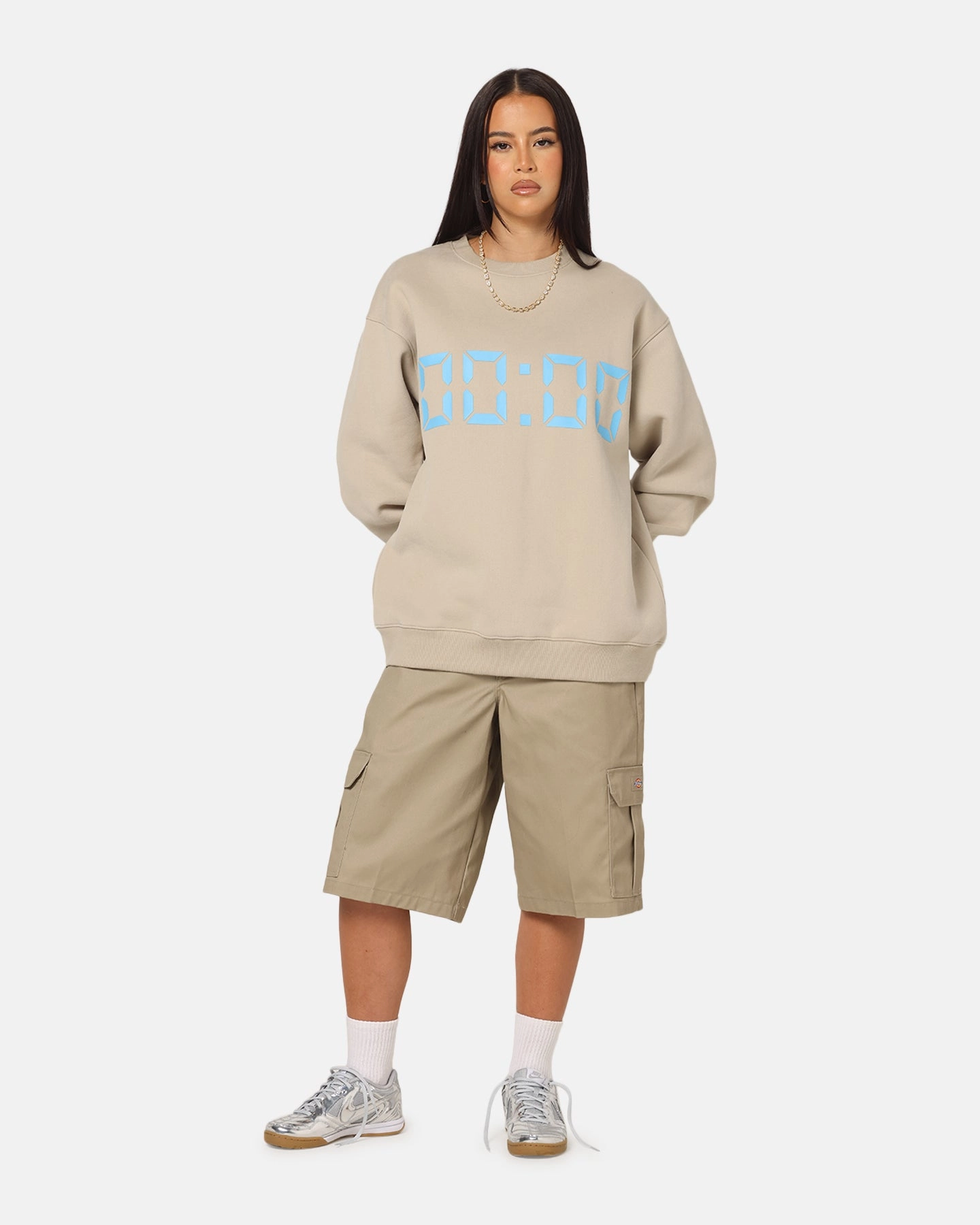 Vouseti Us Against Time Sweater Smoke Grey BambooBlend