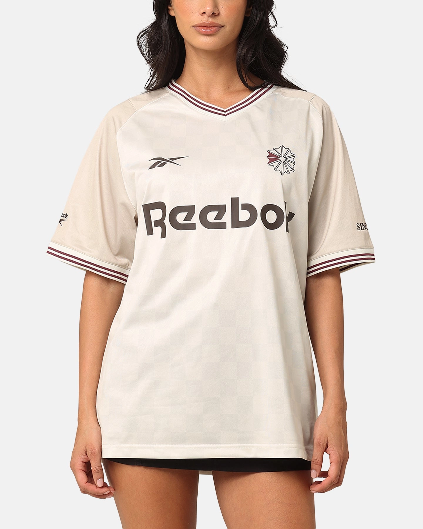 Reebok Beige Heritage Jersey Utility Brown Biodegradable material