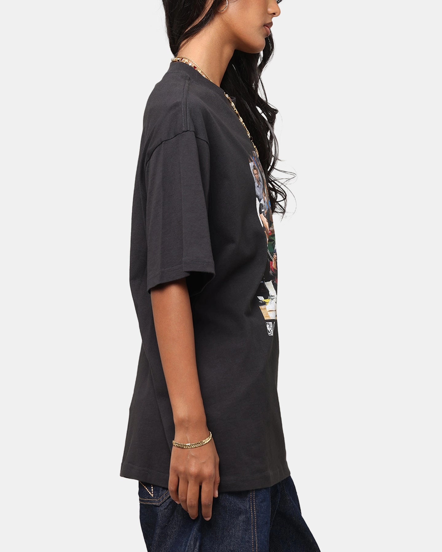 Mitchell & Ness Boston Celtics Shaquille O'Neal Dunk 'Luck of the Irish' T-Shirt Faded Black MinimalistCut