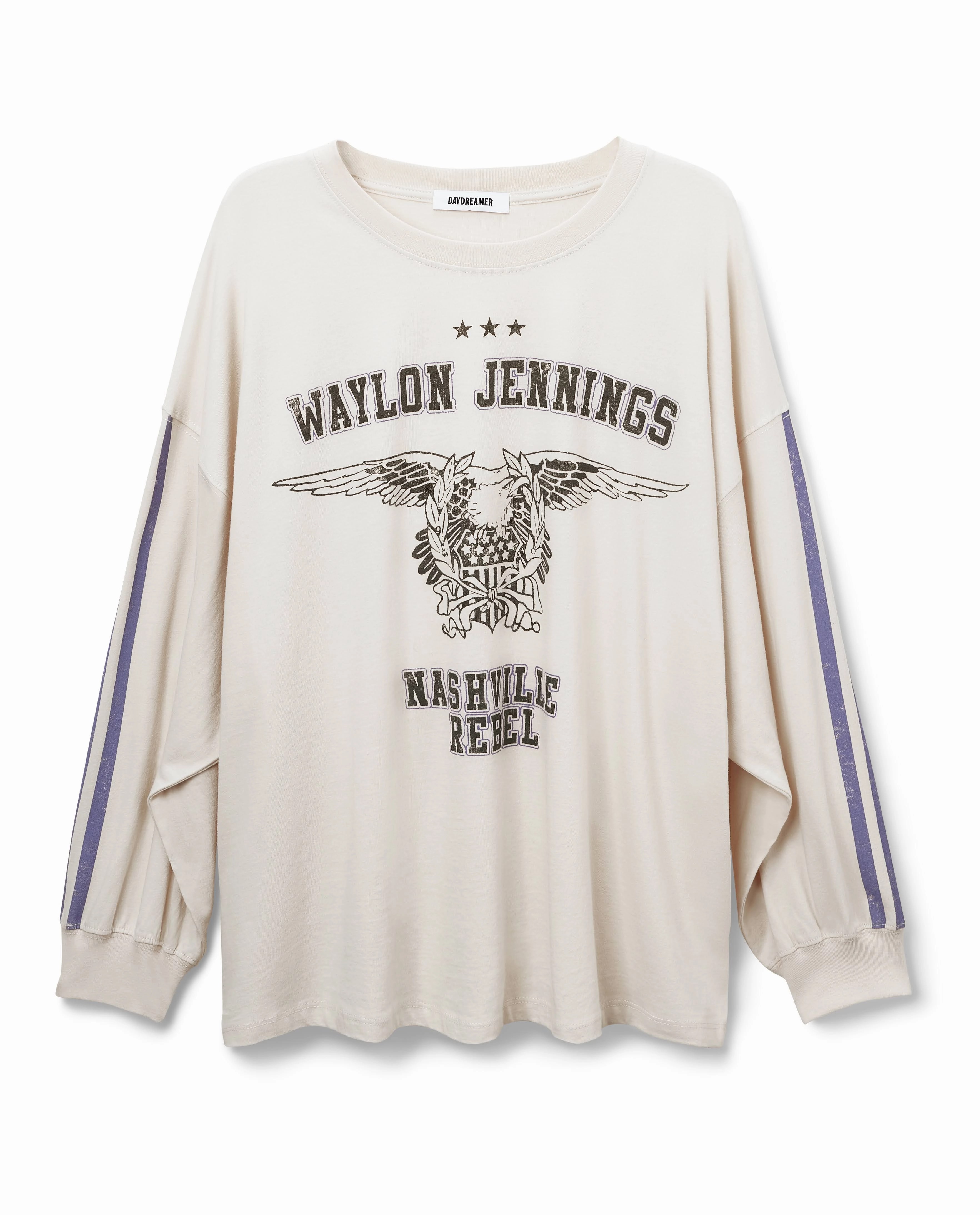 Waylon Jennings Nashville OS Long Sleeve Tee Tension Balanced Design