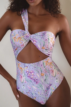 Ibiza One Piece Ruched Swimsuit Water Repellent Non Restrictive Fit