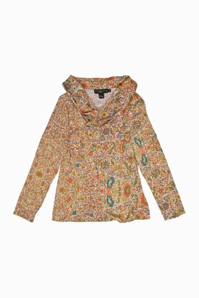 [WW33062] Shanghai Tang | Long sleeve top Cozy Blouse