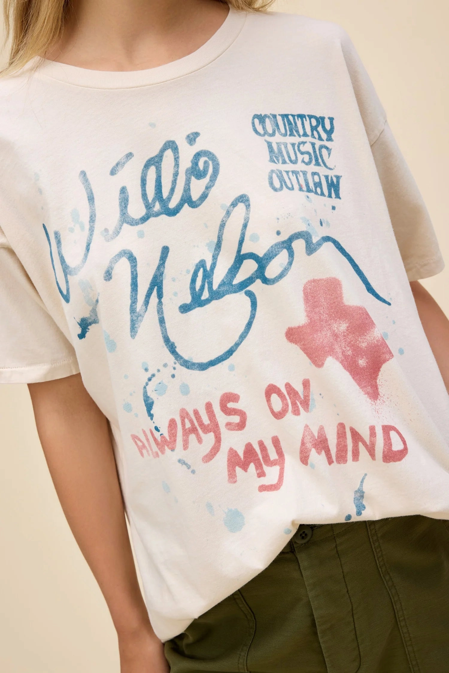 Willie Nelson Always On My Mind Merch Tee Versatile Design OdorControl