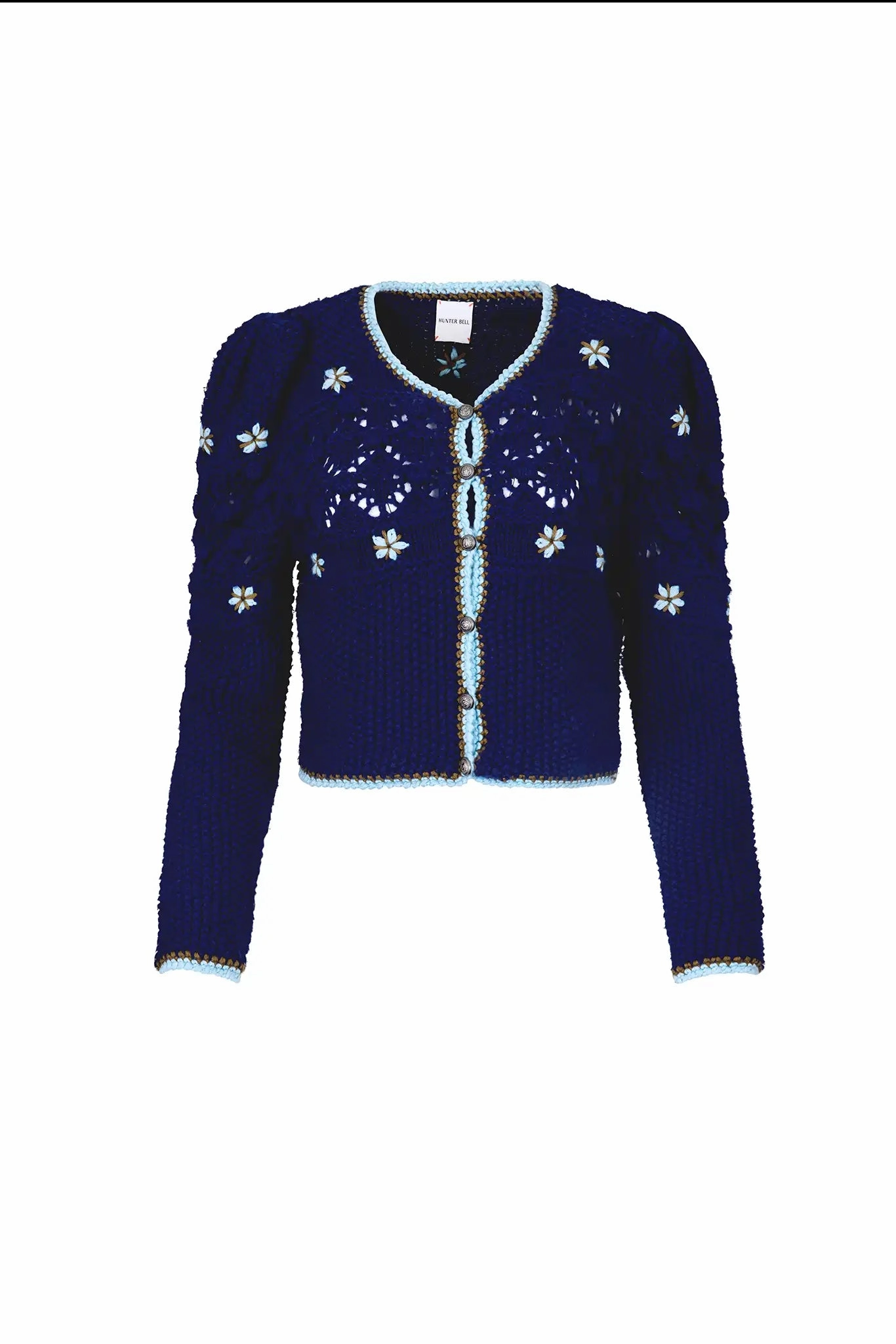 Ethically Sourced Yarn Double Faced Jersey Knit Willow Cardigan