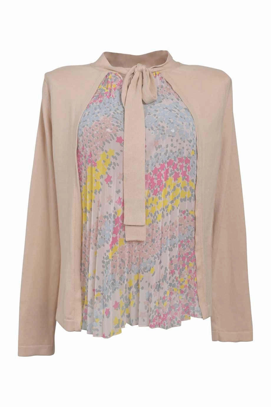 Smooth Zipper Integration Airflow Optimized Weave [WW37661] Red Valentino | Long sleeve top