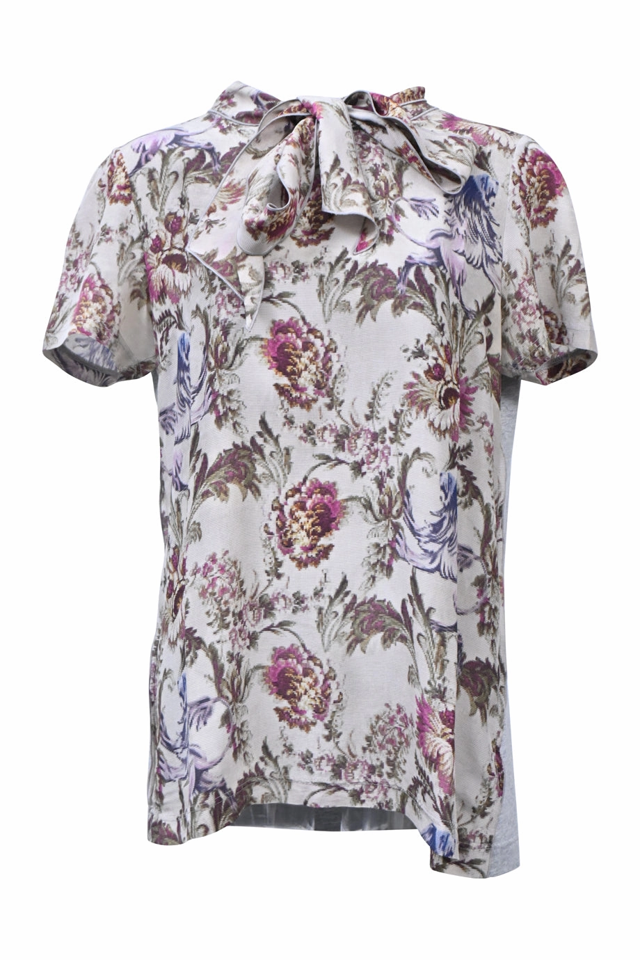 YarnDyed Stripes Double Stitched Hem [WW50179] Dolce & Gabbana | Short sleeve top