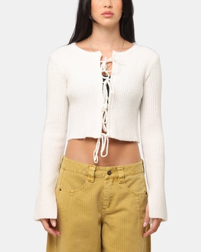 AntiPilling Finish XXIII Women's Olympia Knit Jumper Off White