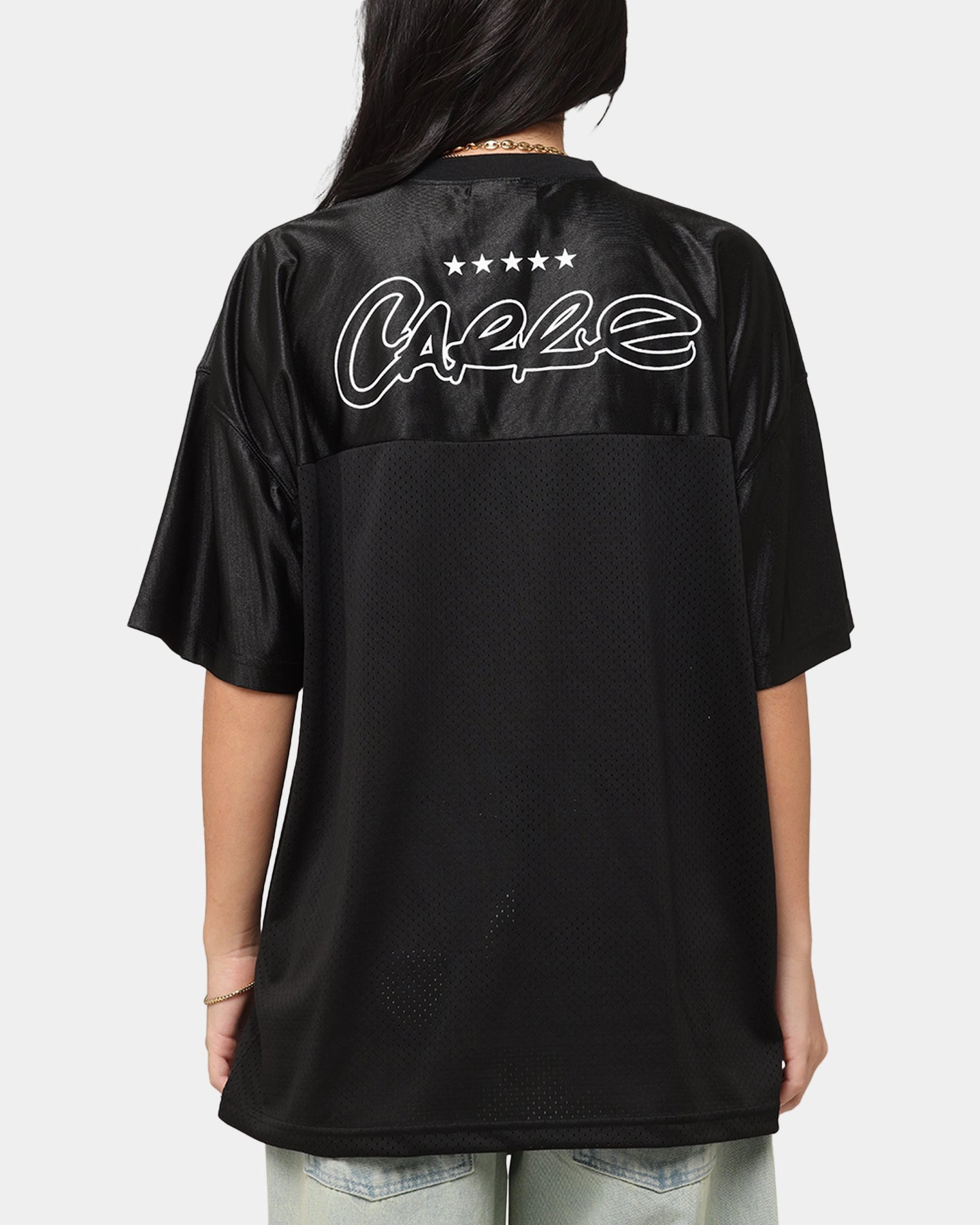 AntiStatic Weave CompressionFit Carre Nova Sports T-Shirt Black